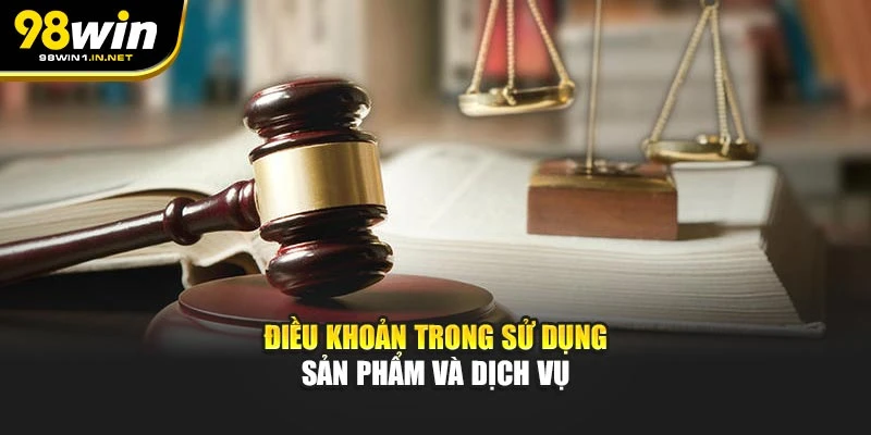 Điều khoản trong sử dụng sản phẩm và dịch vụ
