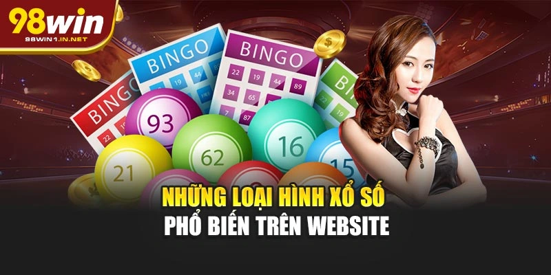 Những loại hình xổ số phổ biến trên website
