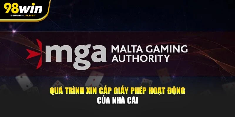 Quá trình xin cấp giấy phép hoạt động của nhà cái